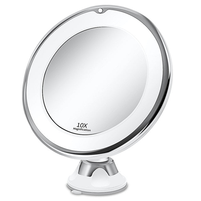 Makeup Vanity Mirror With 10X Lights LED mirror light LED makeup mirror with led light зеркало для макияжа espejo de maquillaje