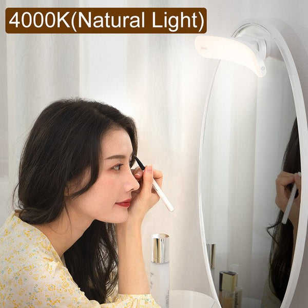 Baseus LED Vanity Mirror Lights Makeup Vanity Light LED Wall Lamp Dressing Reading Table Mirror Lamp